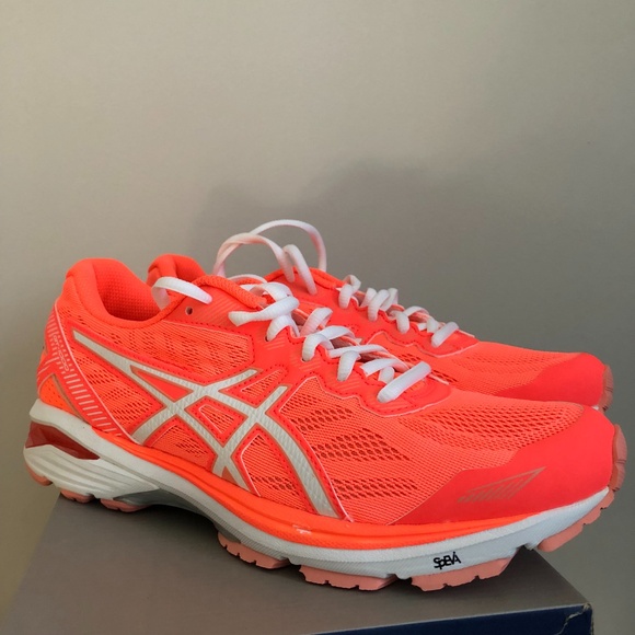 Asics Shoes - NWT Asics Women's Size 9 GT-1000 5 Flash Coral/White/Peach Melba Sneaker T6A8N